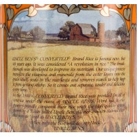 Duża puszka kultowej marki ryżu Uncle Bens. Połowa XX wieku. USA. 